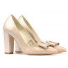 Chaussures élégantes femme 1262 vernis ivoire