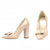 Chaussures élégantes femme 1262 vernis ivoire