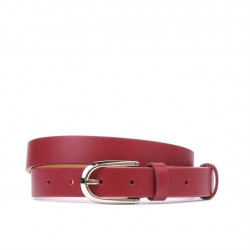 Ceinture femme 06m bordeaux