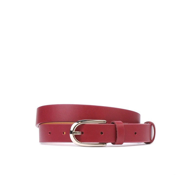 Ceinture femme 06m bordeaux
