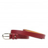 Ceinture femme 06m bordeaux