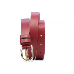 Ceinture femme 06m bordeaux