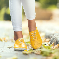 Mocassins femme 688 jaune