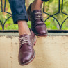 Chaussures décontractées homme 873 bordeaux
