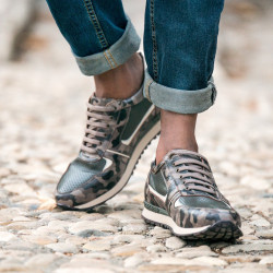 Baskets hommes 833 café camouflage lifestyle