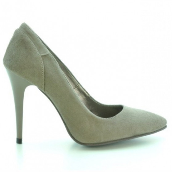 Chaussures élégantes femme 1230 capucino antilope