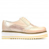 Chaussures décontractées femme 683-1 poudre combiné