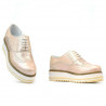 Chaussures décontractées femme 683-1 poudre combiné