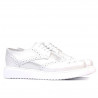 Chaussures casual femme 663-2 blanc nacré combiné