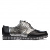 Chaussures casual femme 693 noir combiné