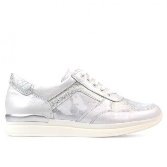 Baskets femme 694 blanc nacré combiné Baskets femme 694 blanc nacré combiné