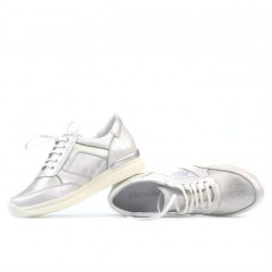 Baskets femme 694 blanc nacré combiné
