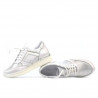 Baskets femme 694 blanc nacré combiné