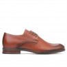 Chaussures élégantes adolescents 371 a cognac