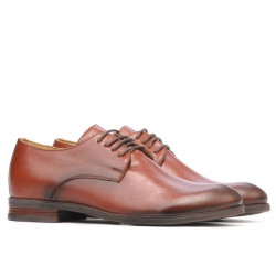 Chaussures élégantes adolescents 371 a cognac