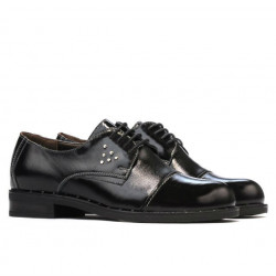 Chaussures casual femme 696 vernis noir
