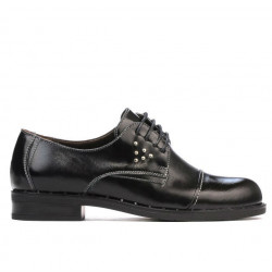 Chaussures casual femme 696 vernis noir