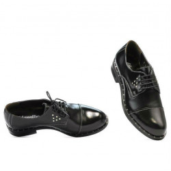 Chaussures casual femme 696 vernis noir