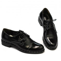 Chaussures casual femme 696 vernis noir