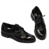 Chaussures casual femme 696 vernis noir