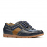 Chaussures enfants 164 indigo+marron