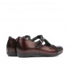 Chaussures enfants petits 62c vernis bordeaux+noir