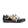 Chaussures enfants petits 62c vernis noir+beige