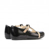 Chaussures enfants petits 62c vernis noir+beige