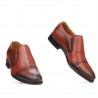 Chaussures élégantes hommes 877m à cognac