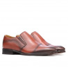 Chaussures élégantes hommes 877m à cognac