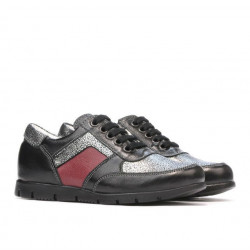 Chaussures enfants 164 noir combiné