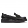 Chaussures décontractées femme 659 vernis noir combiné
