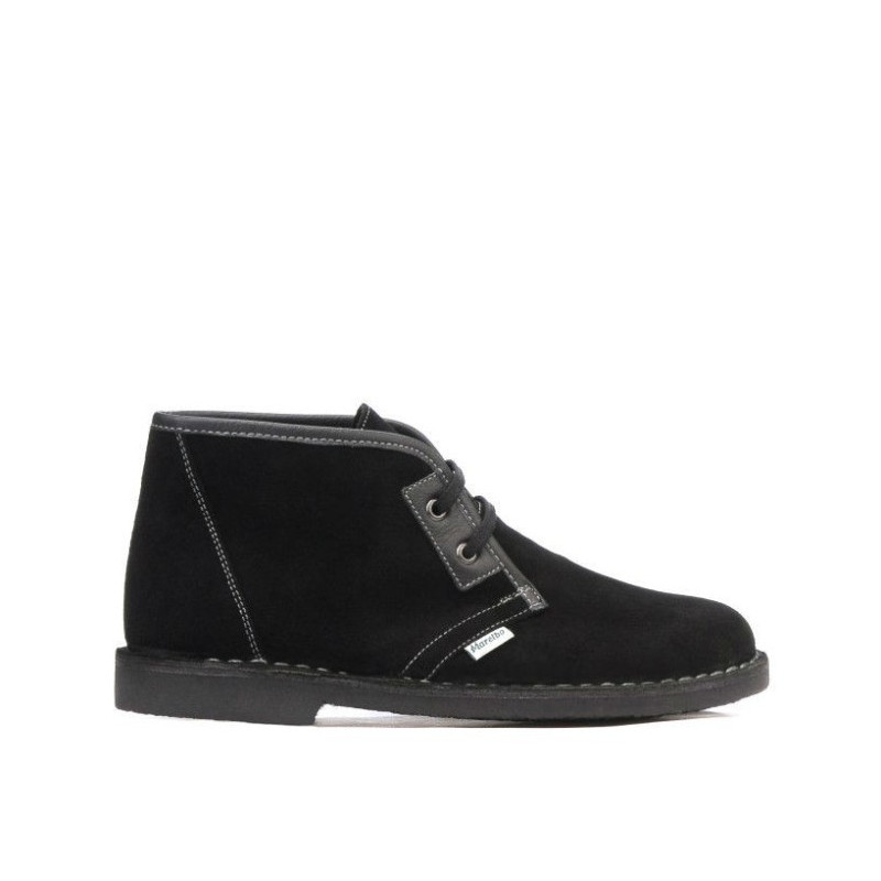 Bottines femme 7101 noir velours
