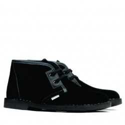 Bottines femme 7101 noir velours