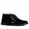 Bottines femme 7101 noir velours