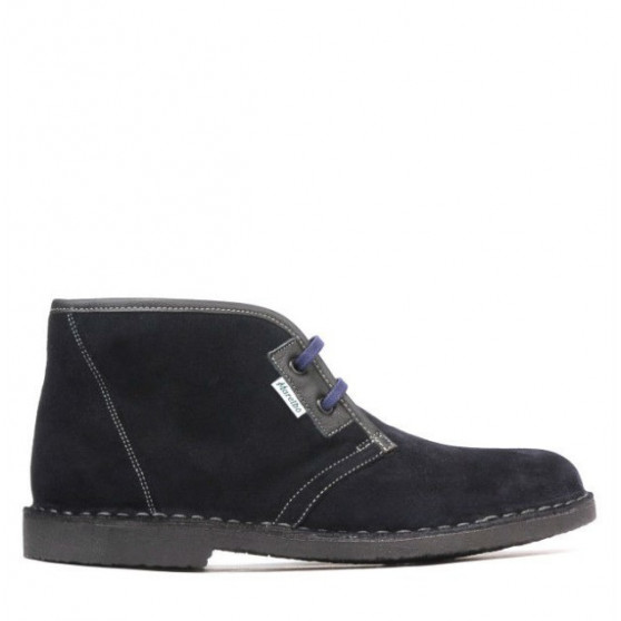 Bottines femme 7101 indigo velours Bottines femme 7101 indigo velours