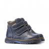 Bottes enfants petits 37-1c indigo+cuivre