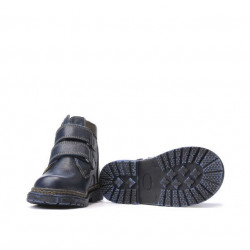 Bottes enfants petits 37-1c indigo+cuivre