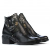 Bottes femme 3319 noir pastel