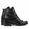 Bottes femme 3319 noir pastel