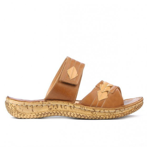 Sandales femme 506 marron ciré