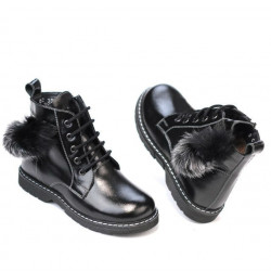 Bottes enfants 3010 vernis noir