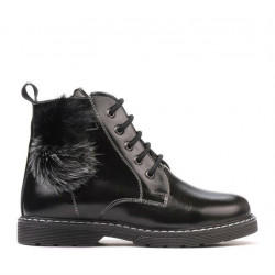 Bottes enfants 3010 vernis noir