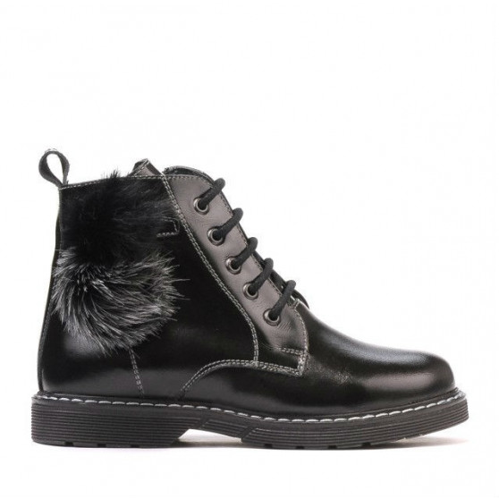 Bottes enfants 3010 vernis noir