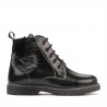 Bottes enfants 3010 vernis noir
