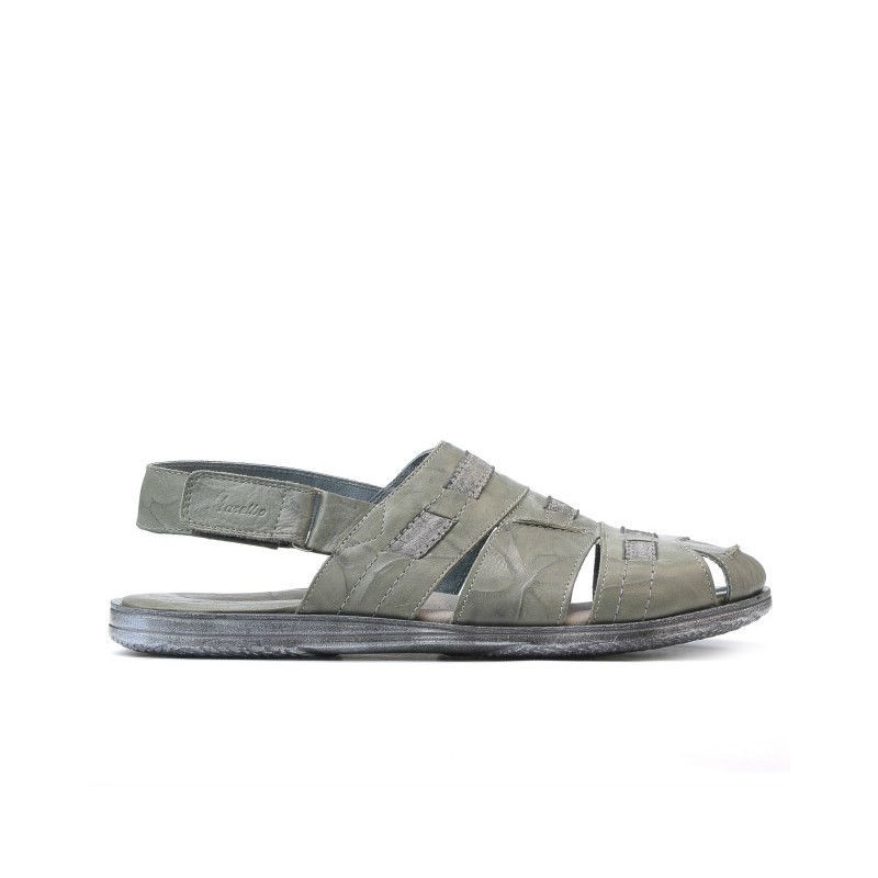 Sandales hommes 302 crepe gris