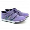 Chaussures enfants 134 tuxon violet+gris