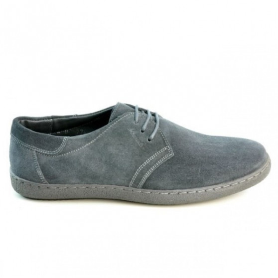 Chaussures casual homme 774 anthracite velours