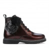 Bottes enfants 3010 vernis bordeaux