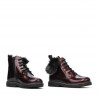 Bottes enfants 3010 vernis bordeaux